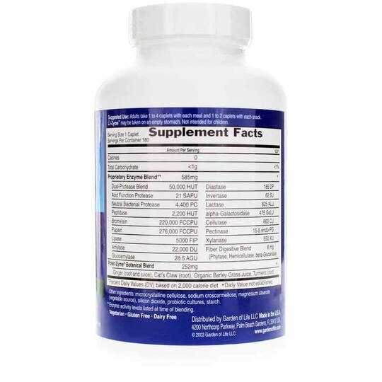 OmegaZyme Digestive Enzyme Blend, Garden of Life